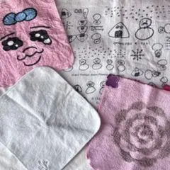 ミニタオル ハンドタオルまとめ売り 今治タオル おぱんちゅうさぎ タオルハンカチ