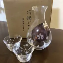 東洋佐々木ガラス 冷酒徳利とグラスセット