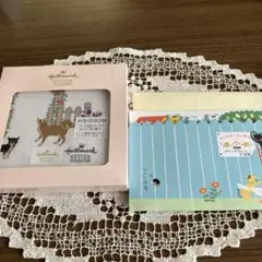 【Hallmark 】メッセージ入りハンカチ＆バースデーカードのサムネイル
