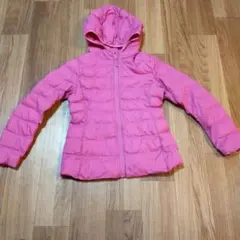 UNIQLO フード付きジャンバーピンク 130