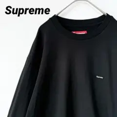 【美品✨】シュプリーム スモールボックスロゴ 長袖 ロンT 黒 M 即完売◎