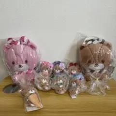 タイニーチャム　ぬいぐるみ　マスコット　まとめ売り　カラフルアイスクリーム