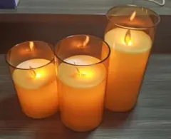 LEDキャンドルライト　3個セットのサムネイル