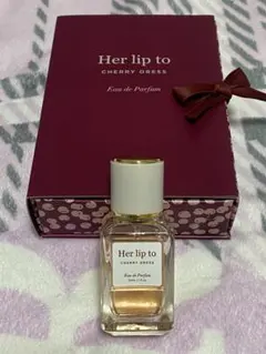 ハーリップトゥ オードパルファム チェリードレス　限定 香水