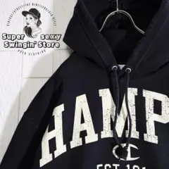 人気 チャンピオン リバースウィーブ スウェットパーカー XL ブラック 古着