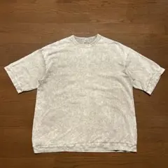 J.S. HOMESTEAD ブリーチ加工 霜降りブラウン Tシャツ L ビッグのサムネイル