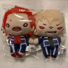 ヒロアカ【⭐️ジャンショ限定品】にとたん ぬいぐるみ 【2点セット】爆豪&切島