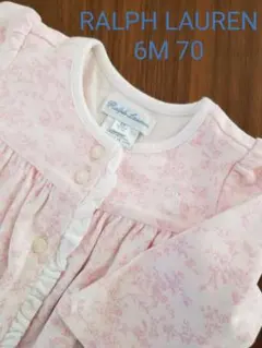 ラルフローレン　小花柄ロンパース（70㌢/6M）