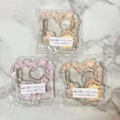 新品◇サンリオ　さくらマジックアクリルカラビナ　ガチャガチャ　キティ、プリン