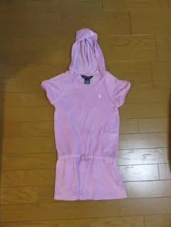 送料込☆ラルフローレン☆6T(110~115cm)☆フード付ワンピース　b