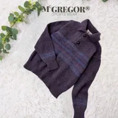 美品❗️シルク10%ウール90%❗️【M’GREGOR】メンズ長袖ニットのサムネイル