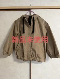 MaxBlueベージュ フード付き ジャケット