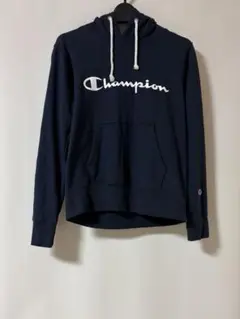 Champion チャンピオン　ネイビー パーカー レディース　L