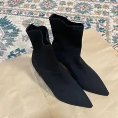 ZARA ソックスショートブーツ