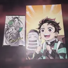 鬼滅の刃　竈門炭治郎　フォトカード　辰年　伍周年記念祭　後夜祭　ポストカード