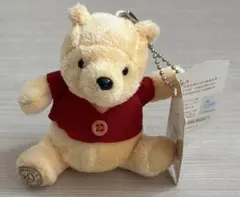 ☆限定品☆レトロ☆ くまのプーさん 80周年 シリアルナンバー付 マスコット