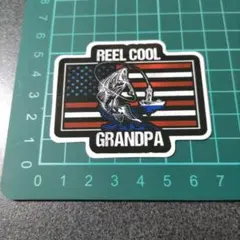 A-235防水ステッカー　ブラックバス　釣り　アウトドア