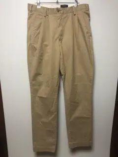 ポロ ラルフローレン タックチノパン◆ベージュ系色