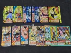 ドラゴンボールZ カードダス キラカード 孫悟空 ゴジータ ベジット 魔人ブウ等 ドラゴンボールZ カードダス キラカード 孫悟空 ゴジータ ベジット 魔
