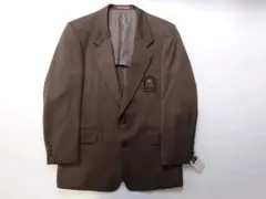 大値引き★未使用&難あり?★純毛厚地:ダークカーキ色:ジャケットA5★タグ付き