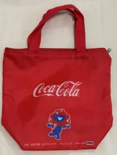 コカコーラ　ミャクミャク　オリジナルトートバッグ 赤