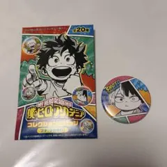 僕のヒーローアカデミア 缶バッジ 轟焦凍 プチ 子供時代