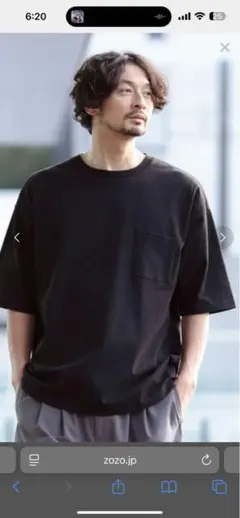 【美品】B:MING by BEAMS ポケットTシャツ ブラック XLのサムネイル