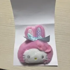 シークレットヘアクリップ　キティちゃん