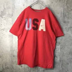 B2119古着　Tシャツ 赤　ナイキ　90s Y2K