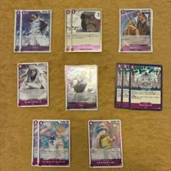 ワンピースカード 決戦の刻 紫色セットのサムネイル
