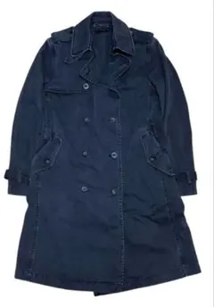 diesel archive コットン ブラック トレンチコートのサムネイル