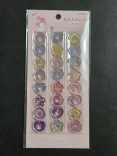■おはじきふうシール　マイメロディ　マイメロ
