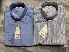 UNIQLO スーパーノンアイロンジャージースリムシャツ 2枚セット ユニクロ