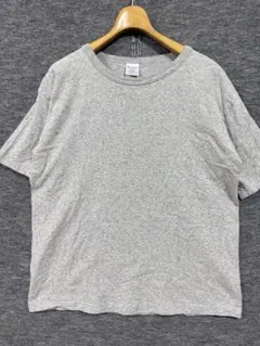 Champion チャンピオン グレー Tシャツ USA製 M T1011 ロゴ