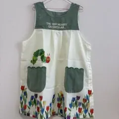 ♡学研　はらぺこあおむし 保育士エプロン　サイズM〜L すてきな先生　花柄