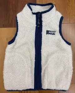 petit main フリースベスト M100㎝-110㎝