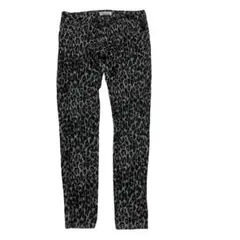 00s leopard pants Y2K japanese label 平成