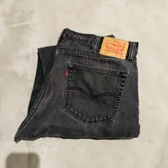 最安値】リーバイス578 W33 BAGGY バギー ユーズドブラック - メルカリ