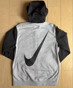 ［完売モデル］Bristol×Nike ドット柄　ジップパーカー　L ブラック 完売モデル］Bristol×Nike ドット柄 ジップパーカー L ブラック - メルカリ