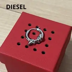 ✨️未使用級✨️ DIESEL ディーゼル ピアス フープピアス メンズ シルバー
