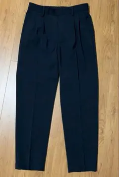 【大幅値下】MORRIS&SONS モリスアンドサンズ　スラックス　ブラックのサムネイル