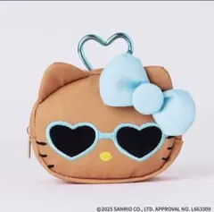 新品 mini 2026年1月号増刊 付録 サングラス キティ ポーチチャーム