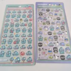 ボンボンドロップシールミニ サンリオ　はぴだんぶい ハンギョドン