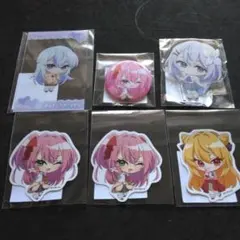 ひきこまり吸血姫の悶々　キノコップくじ　アクリルスタンド　缶バッジ