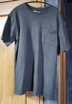 しまむら ポケットTシャツ COTTON FROM USA 無地Tシャツ 半袖