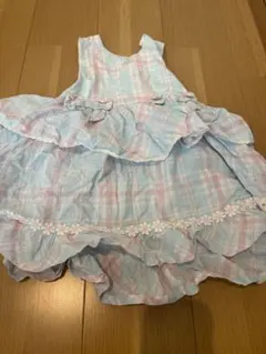 coeur a coeur ノースリーブ チェック 100cmのサムネイル