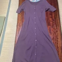 ボルドーボタンワンピース Rosso アーバンリサーチボルドーワンピース