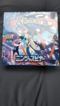 新品　ポケモンカードゲーム ニンジャスピナー　1BOX シュリンク付