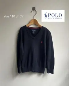 Ralph Lauren ネイビーセーター　 5Y