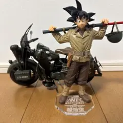 ドラゴンボール 孫悟空 フィギュア＆バイク 2体セット】 DRAGON BALL ドラゴンボール バイク フィギュア 孫悟空
